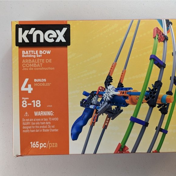 K’NEX Battle Bow Building Set K-Force Build And Blast - 100% Complete - Picture 6 of 10